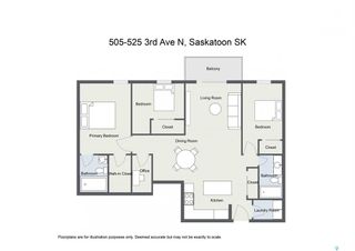 Photo 39: 505 525 3rd Avenue North in Saskatoon: City Park Residential for sale : MLS®# SK966138
