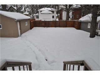 Photo 17: 289 Ashland Avenue in Winnipeg: Riverview Residential for sale (1A)  : MLS®# 1702300