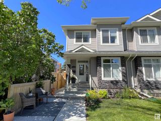 Photo 1: 11114 127 Street in Edmonton: Zone 07 House Half Duplex for sale : MLS®# E4340924