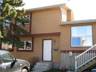 Photo 1: 22 51 BIG HILL Way SE: Airdrie Townhouse for sale : MLS®# C3426510