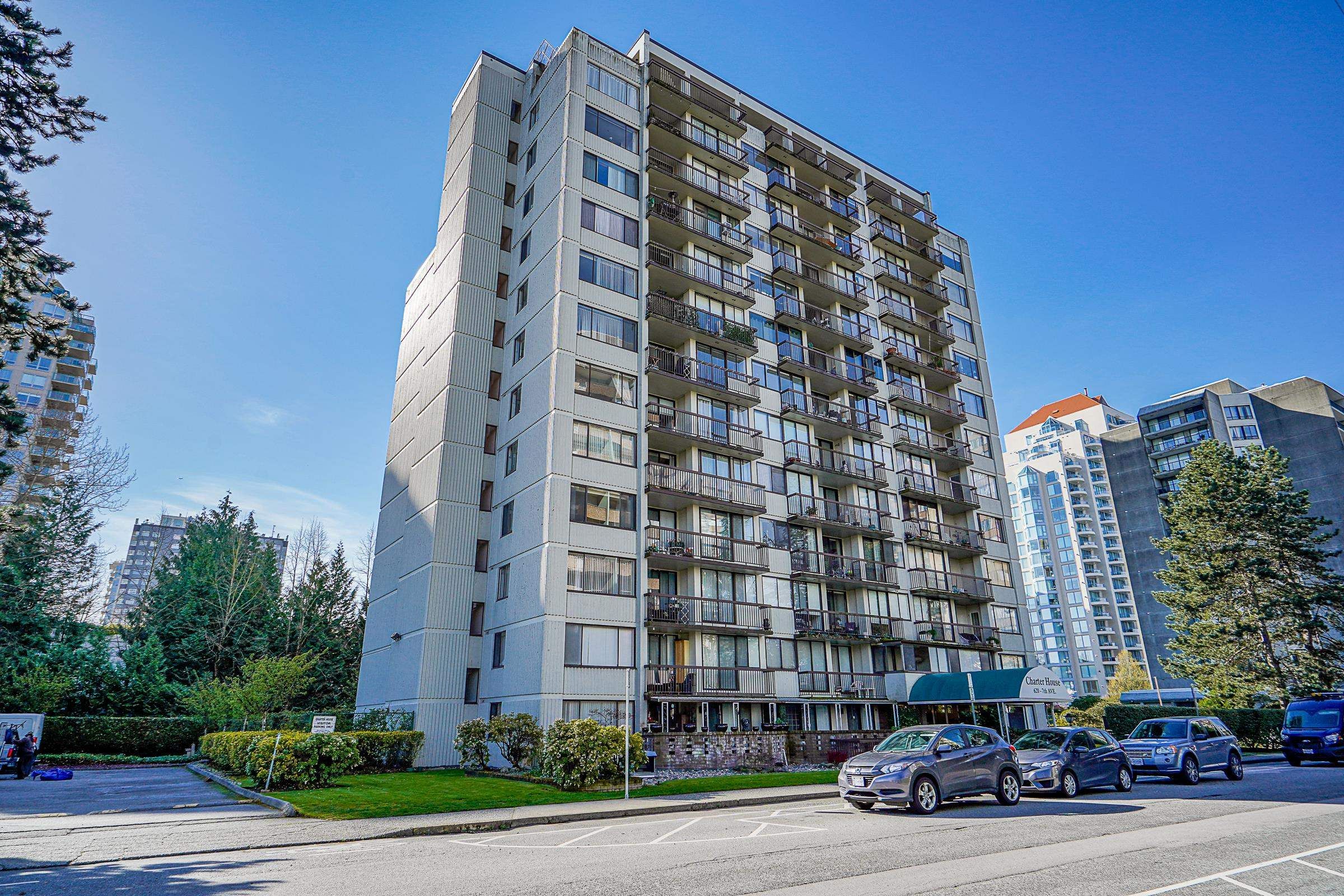 Main Photo: 801 620 SEVENTH Avenue in New Westminster: Uptown NW Condo for sale in "CHARTER HOUSE" : MLS®# R2674504
