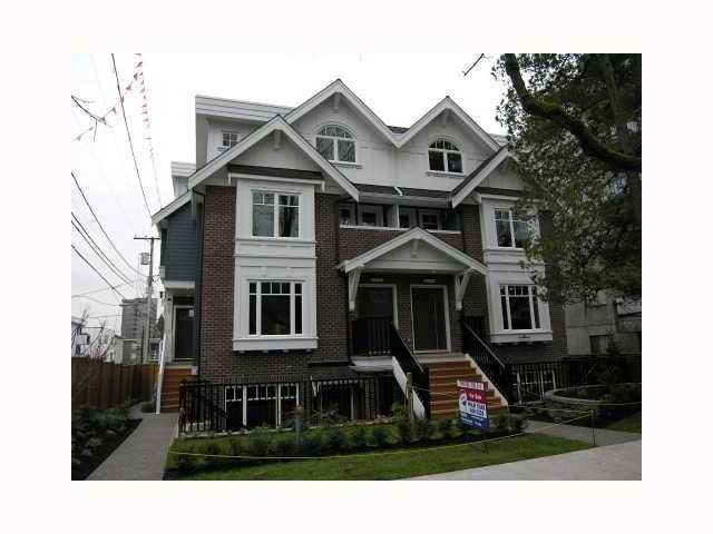 Main Photo: 2838 SPRUCE Street in Vancouver: Fairview VW Townhouse for sale (Vancouver West)  : MLS®# V817088
