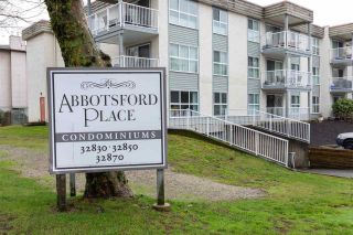 Photo 1: 226 32850 GEORGE FERGUSON Way in Abbotsford: Central Abbotsford Condo for sale in "ABBOTSOFRD PLACE" : MLS®# R2600359