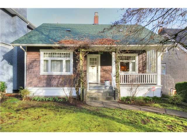 Main Photo: 3843 W 15TH AVE in VANCOUVER: Point Grey House for sale (Vancouver West)  : MLS®# v1105300