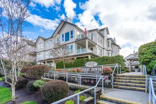 Photo 1: 307 17740 58A Avenue in Surrey: Cloverdale BC Condo for sale in "Derby Downs" (Cloverdale)  : MLS®# R2759682