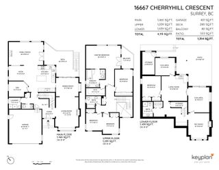 Photo 37: 16667 CHERRYHILL CRESCENT in Surrey: Fraser Heights House for sale (North Surrey)  : MLS®# R2654934