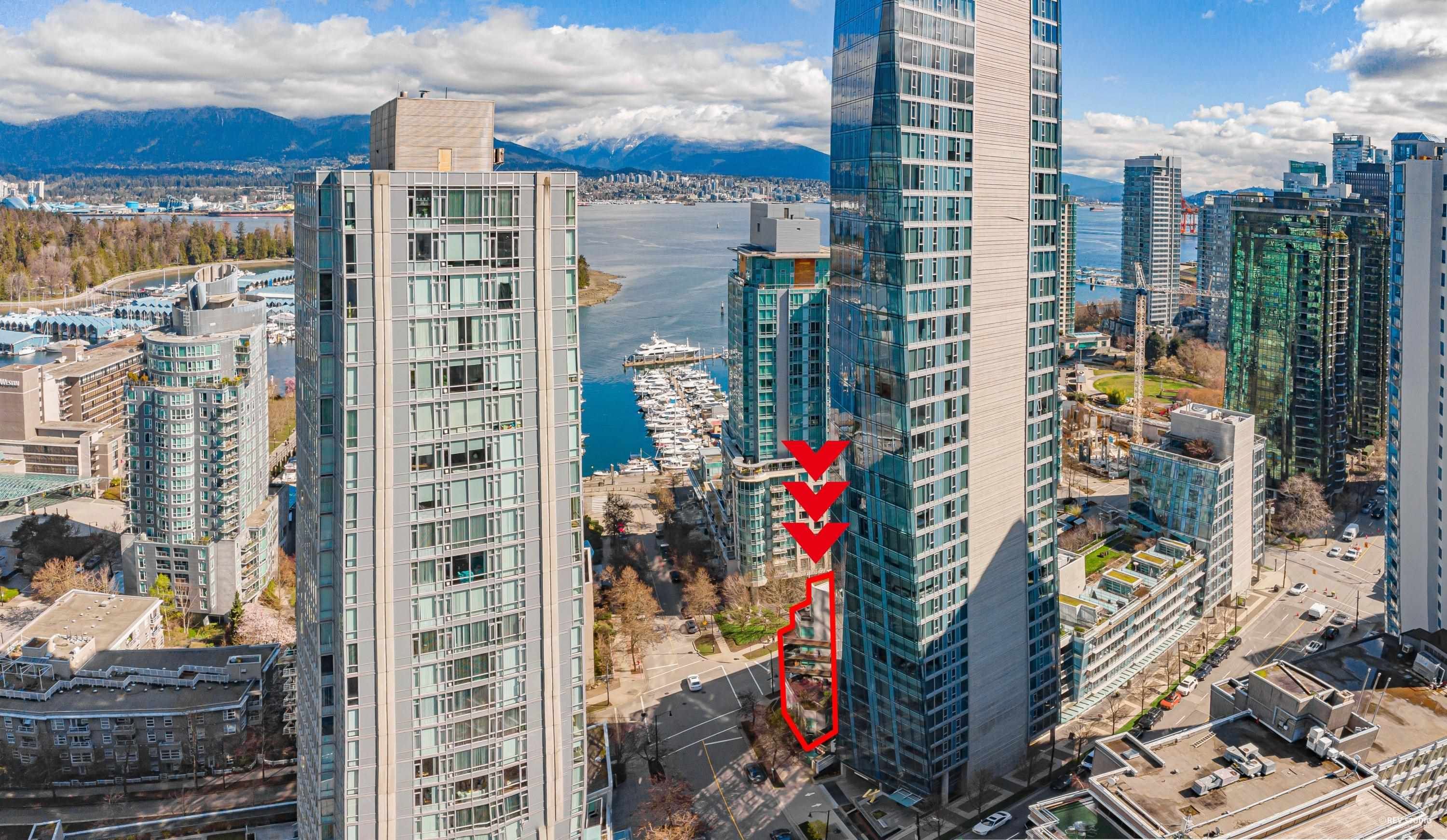 Main Photo: 403 1478 W HASTINGS STREET in Vancouver: Coal Harbour Condo for sale (Vancouver West)  : MLS®# R2771566