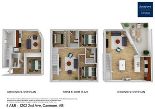Photo 4: 4 1202 2nd Avenue: Canmore Row/Townhouse for sale : MLS®# A2014245