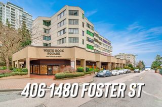 Photo 1: 406 1480 FOSTER Street: White Rock Condo for sale in "White Rock Square 1" (South Surrey White Rock)  : MLS®# R2640626