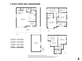 Photo 33: 1 1019 39TH Avenue in Vancouver: Fraser VE 1/2 Duplex for sale (Vancouver East)  : MLS®# R2874524