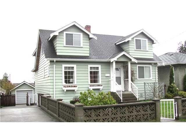 Main Photo: 1524 DUBLIN Street in New Westminster: West End NW House for sale in "WEST END" : MLS®# V880284