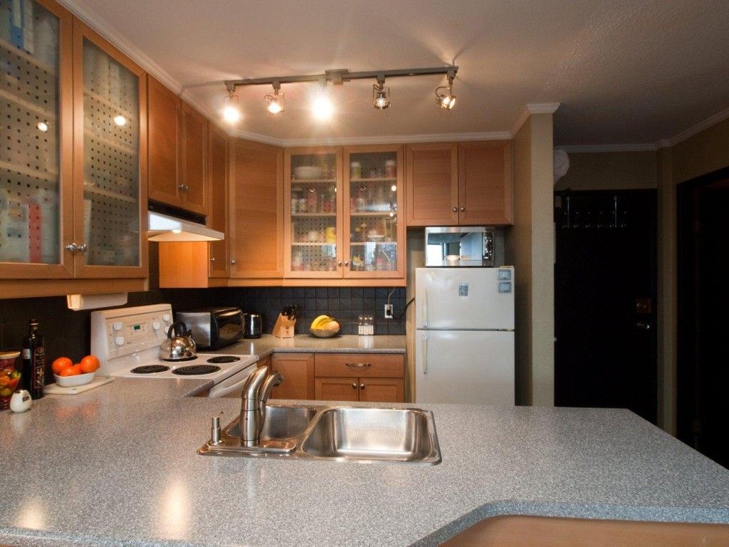 Renovated kitchen with breakfast bar