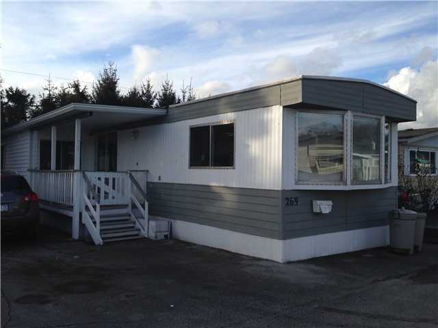 Main Photo: 269 201 CAYER Street in Coquitlam: Maillardville Manufactured Home for sale in "WILDWOOD PARK" : MLS®# V1048740