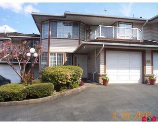 Photo 1: 11 32659 GEORGE FERGUSON Way in Abbotsford: Abbotsford West Townhouse for sale : MLS®# F2710081