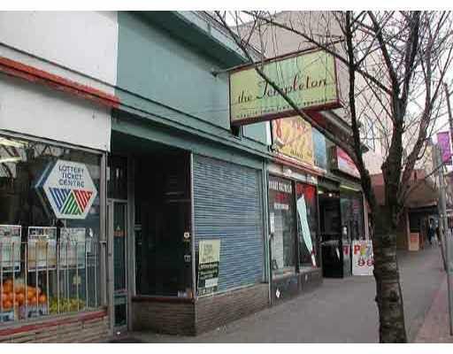 Main Photo: 1087 GRANVILLE Street in Vancouver: Downtown VW Commercial for sale (Vancouver West)  : MLS®# V4044351