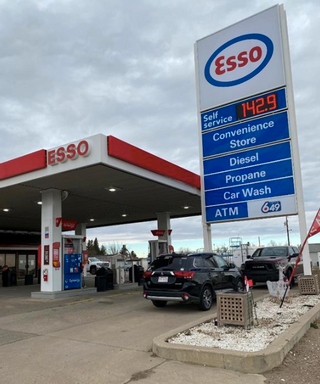 Photo 2: ESSO gas station for sale Lethbridge Alberta: Business with Property for sale