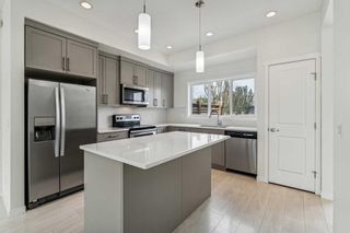 Photo 1: 216 Masters Avenue SE in Calgary: Mahogany Semi Detached (Half Duplex) for sale : MLS®# A2116630