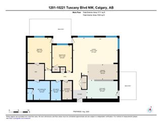 Photo 24: 1201 10221 Tuscany Boulevard NW in Calgary: Tuscany Apartment for sale : MLS®# A1244626