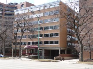 Photo 1: 603 245 Wellington Crescent in Winnipeg: Osborne Village Condominium for sale (1B)  : MLS®# 1626263