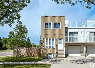 Photo 1: 14832 103 Avenue in Edmonton: Zone 21 House Half Duplex for sale : MLS®# E4307372