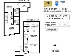Photo 3: 16 628 6TH Ave W in Vancouver West: Home for sale : MLS®# V1009049