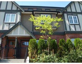 Photo 1: 6181 OAK Street in Vancouver: South Granville Townhouse for sale in "CARRINGTON" (Vancouver West)  : MLS®# V781497