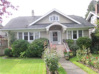Photo 1: 6675 WILTSHIRE ST in Vancouver: South Granville House for sale (Vancouver West)  : MLS®# V1027493