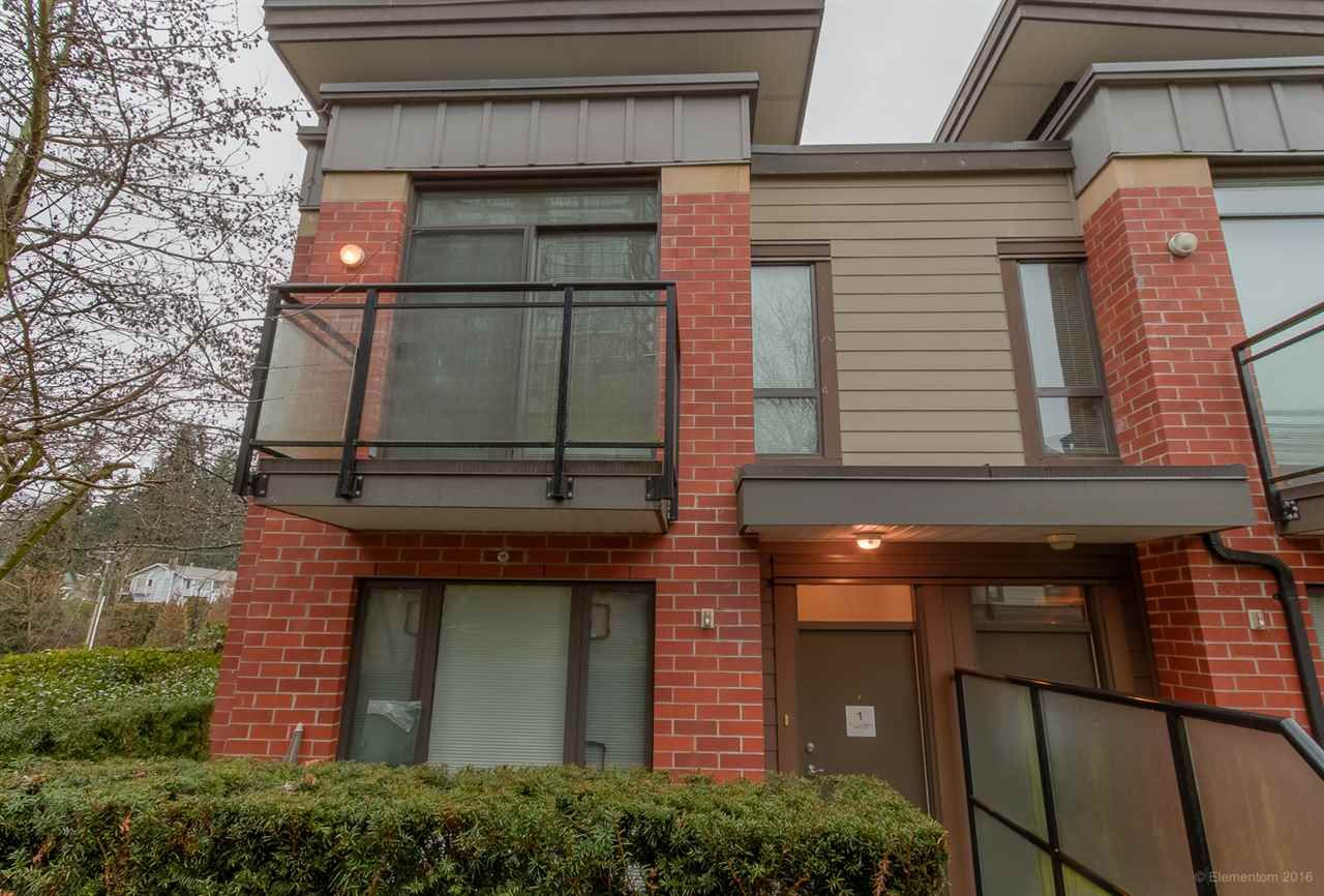 Main Photo: 1 130 BREW Street in Port Moody: Port Moody Centre Townhouse for sale in "CITY HOMES" : MLS®# R2030979