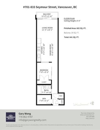 Photo 2: 701 833 SEYMOUR Street in Vancouver: Downtown VW Condo for sale in "THE CAPITOL" (Vancouver West)  : MLS®# R2185713