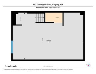 Photo 33: 887 Carrington Boulevard NW in Calgary: Carrington Semi Detached (Half Duplex) for sale : MLS®# A2049176