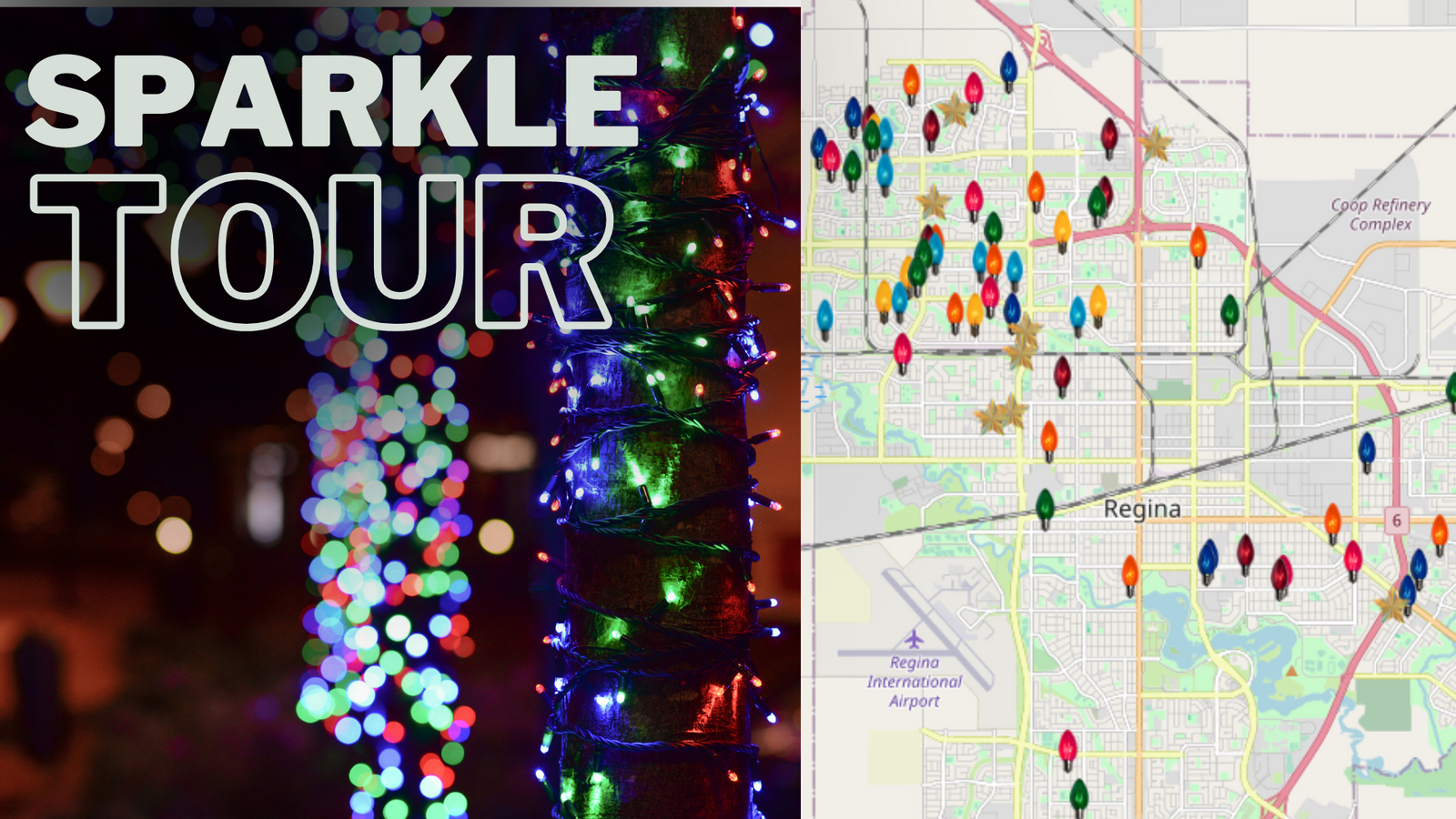 Regina's Sparkle Tour: A Celebration of Holiday Decorations