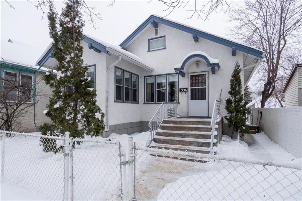 Main Photo: 336 Burrows Avenue in Winnipeg: Residential for sale (4A)  : MLS®# 202002418
