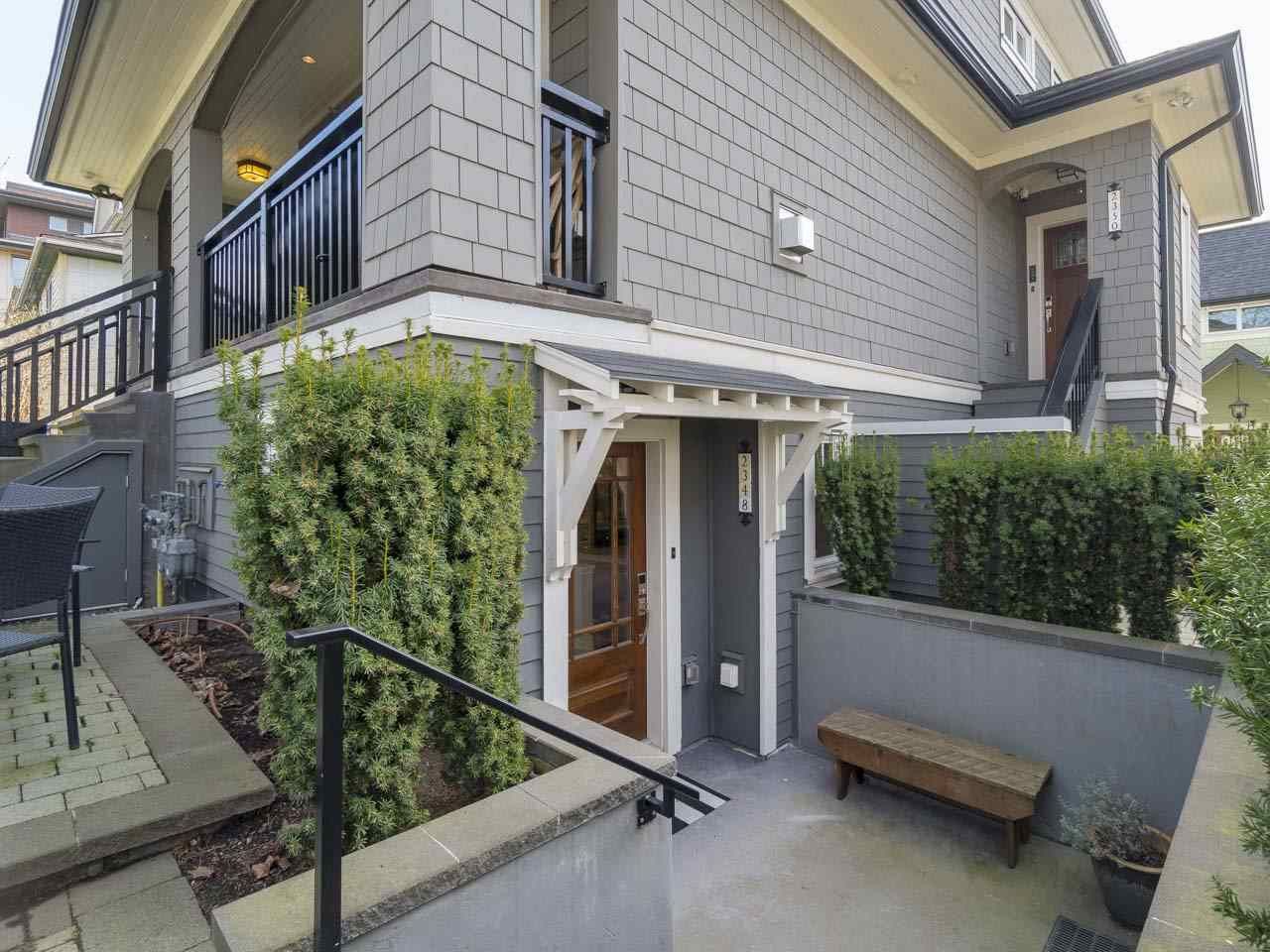Main Photo: 2348 W 8TH AVENUE in Vancouver: Kitsilano Townhouse for sale (Vancouver West)  : MLS®# R2247812