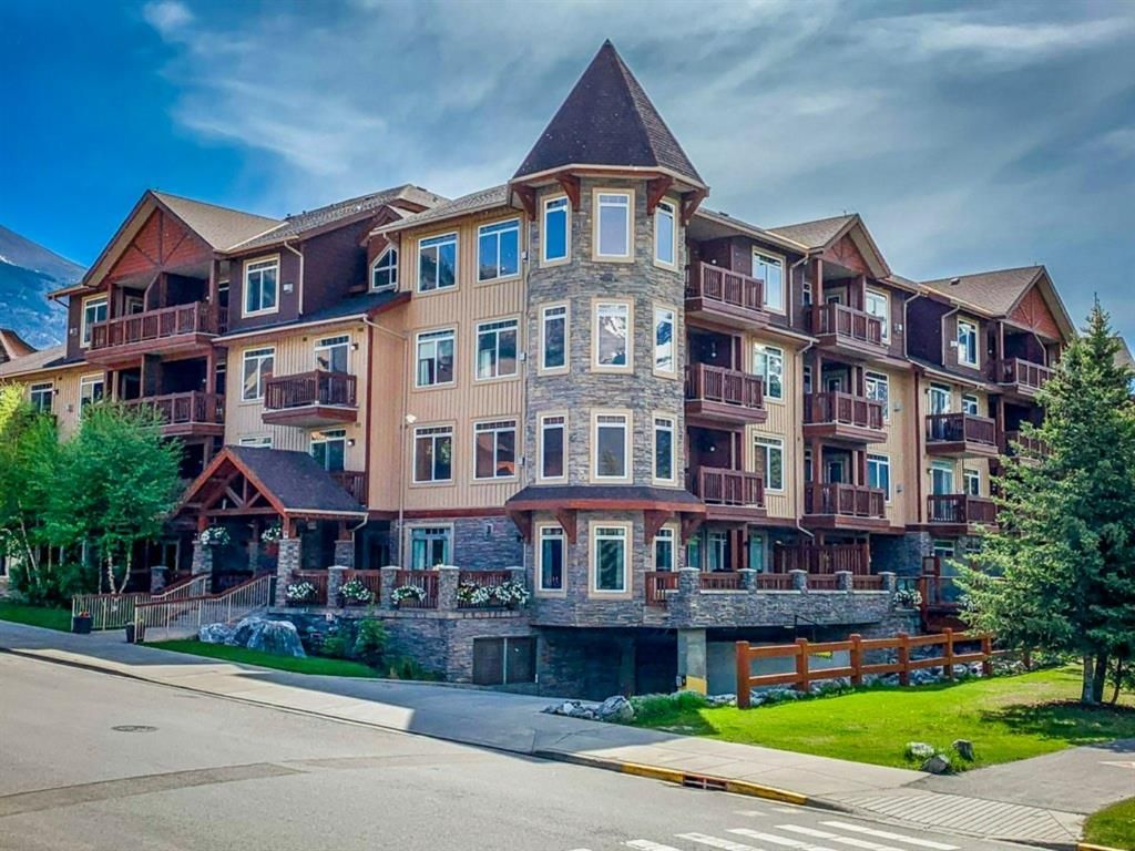 Main Photo: 404 190 Kananaskis Way: Canmore Apartment for sale : MLS®# A1120737
