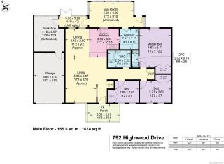 Photo 8: 792 Highwood Dr in COMOX: CV Comox (Town of) House for sale (Comox Valley)  : MLS®# 836439
