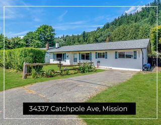 Photo 1: 34337 CATCHPOLE Avenue in Mission: Hatzic House for sale : MLS®# R2716696