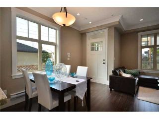 Photo 4: 1 3828 PENDER Street in Burnaby: Vancouver Heights Townhouse for sale in ""The Heights"" (Burnaby North)  : MLS®# V906608