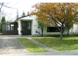 Photo 1: 463 OLIVE Street in WINNIPEG: St James Residential for sale (West Winnipeg)  : MLS®# 1021435