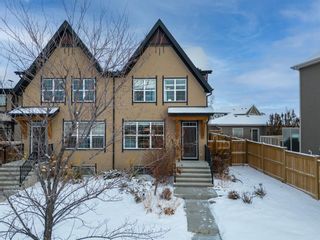 Photo 1: 208 Masters Avenue SE in Calgary: Mahogany Semi Detached (Half Duplex) for sale : MLS®# A2013274