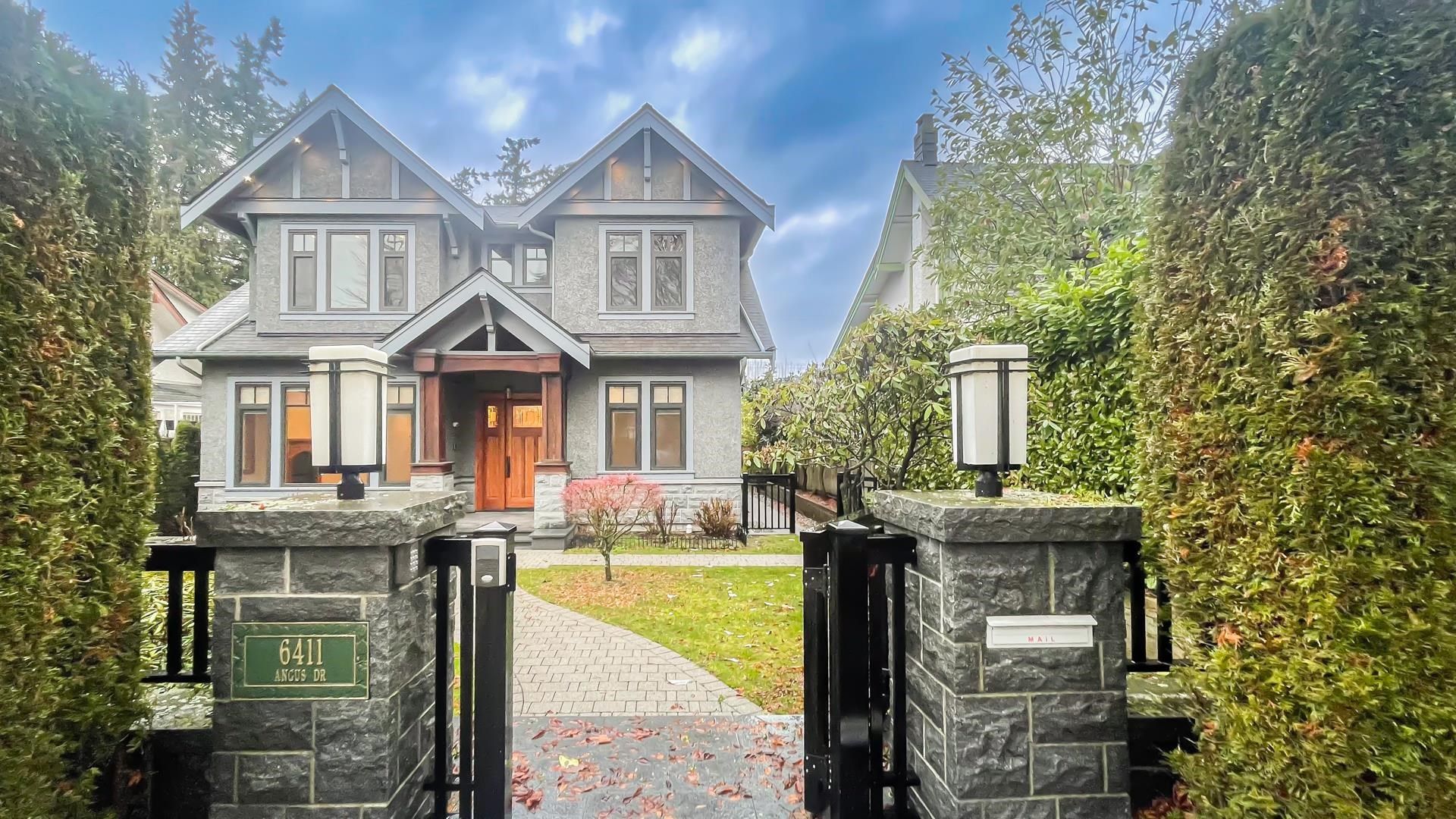 Main Photo: 6411 ANGUS Drive in Vancouver: South Granville House for sale (Vancouver West)  : MLS®# R2744970