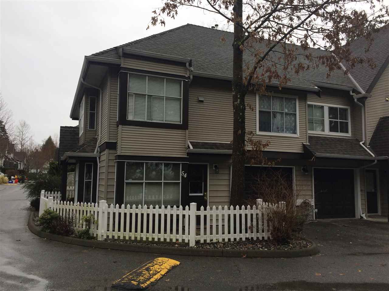 Main Photo: 54 12099 237 Street in Maple Ridge: East Central Townhouse for sale : MLS®# R2147089