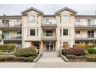 Photo 1: 205 15255 18 Avenue in Surrey: King George Corridor Condo for sale in "THE COURTYARD" (South Surrey White Rock)  : MLS®# R2410845