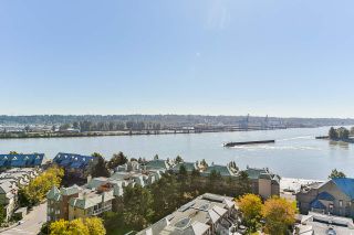 Photo 1: 1501 1065 QUAYSIDE DRIVE in New Westminster: Quay Condo for sale : MLS®# R2518489