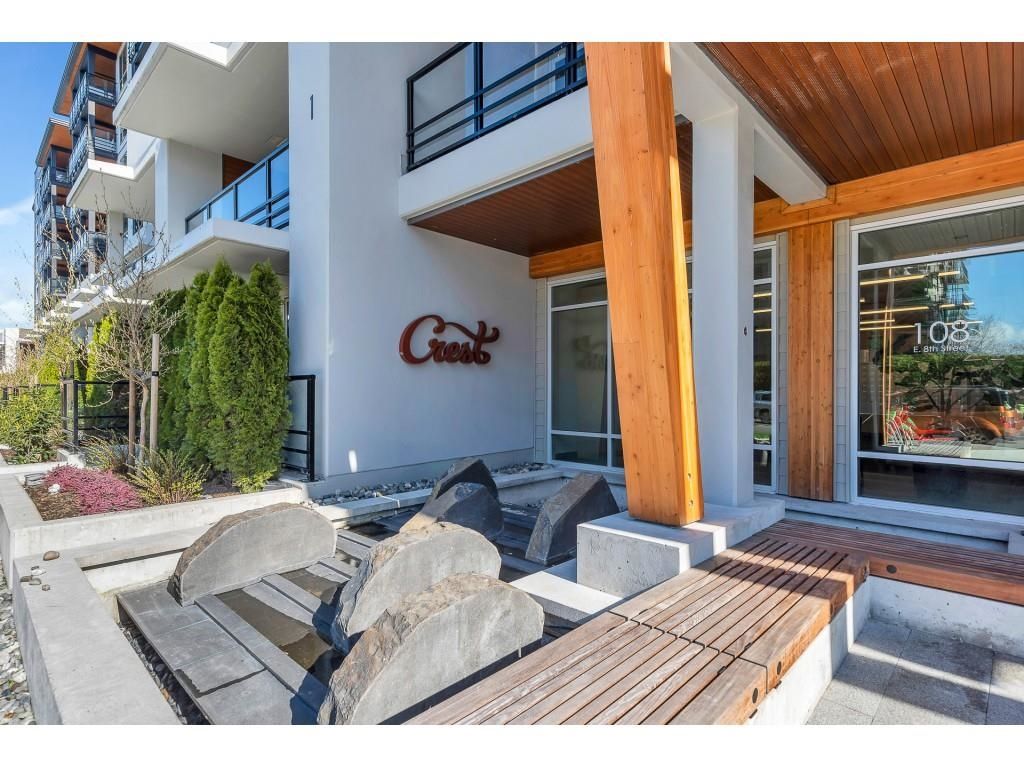 Main Photo: 404 128 E 8TH Street in North Vancouver: Central Lonsdale Condo for sale in "CREST" : MLS®# R2672424