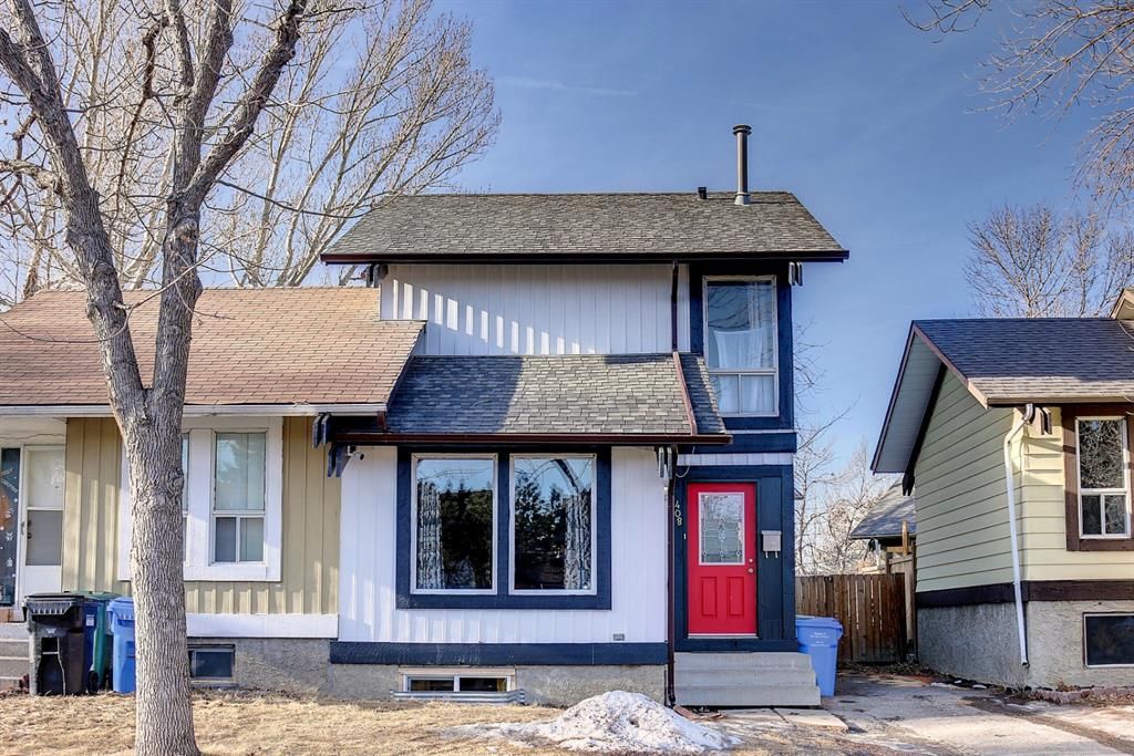 Main Photo: 408 Whitehill Place NE in Calgary: Whitehorn Semi Detached for sale : MLS®# A1179777