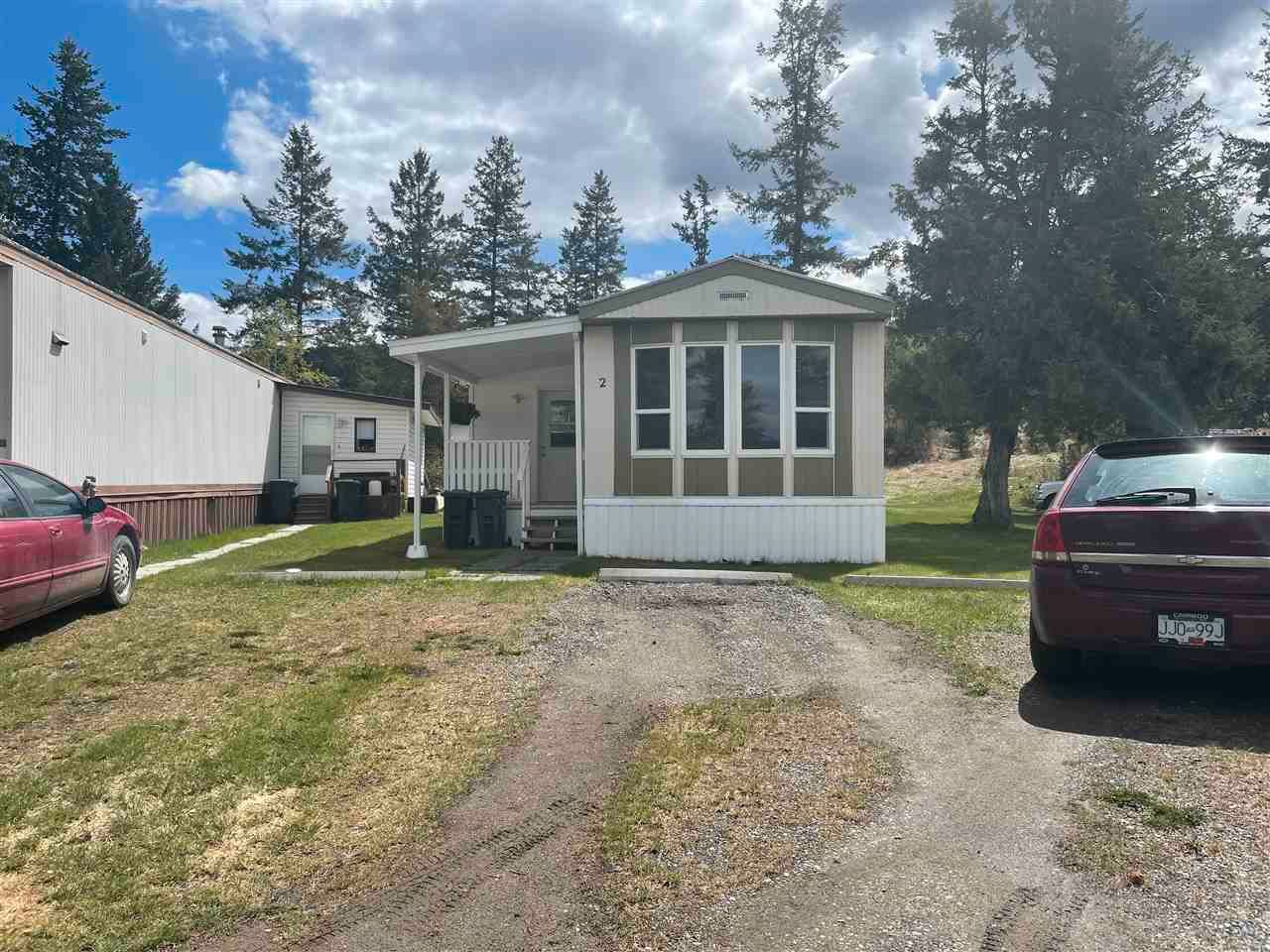 Main Photo: 2 1265 S LAKESIDE Drive in Williams Lake: Williams Lake - City Manufactured Home for sale in "Macburney" (Williams Lake (Zone 27))  : MLS®# R2576494