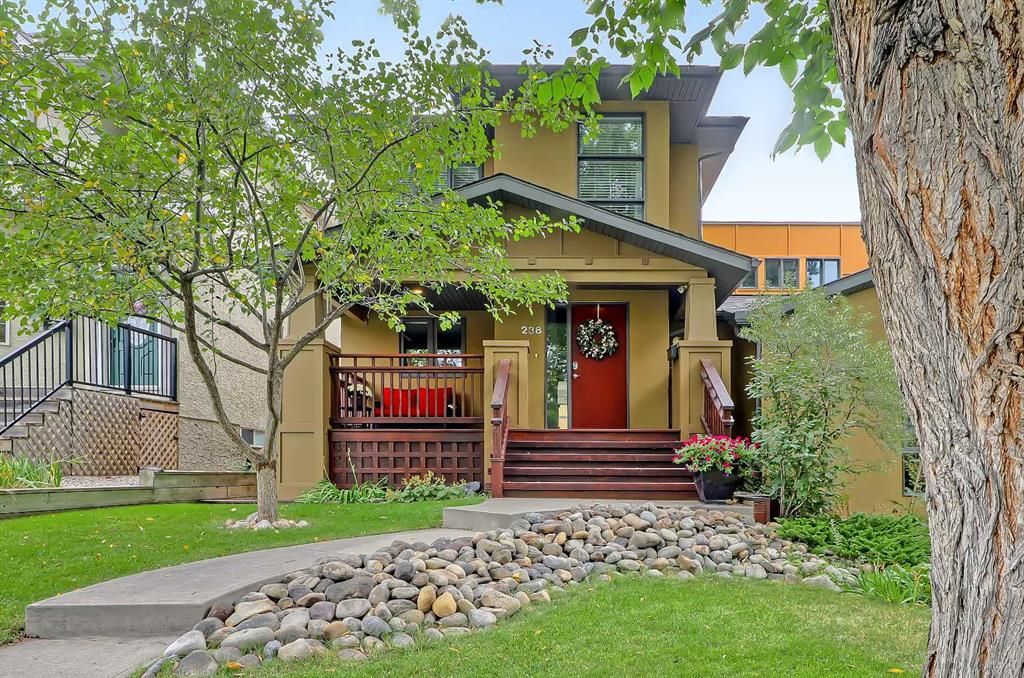 Main Photo: 238 28 Avenue NW in Calgary: Tuxedo Park Semi Detached (Half Duplex) for sale : MLS®# A2077485