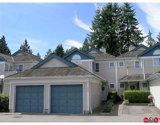 Photo 1: 134 14154 103RD Avenue in Surrey: Whalley Townhouse for sale in "TIFFANY SPRINGS" (North Surrey)  : MLS®# F2823004