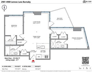 Photo 17: 2901 4900 LENNOX Lane in Burnaby: Metrotown Condo for sale (Burnaby South)  : MLS®# R2821664