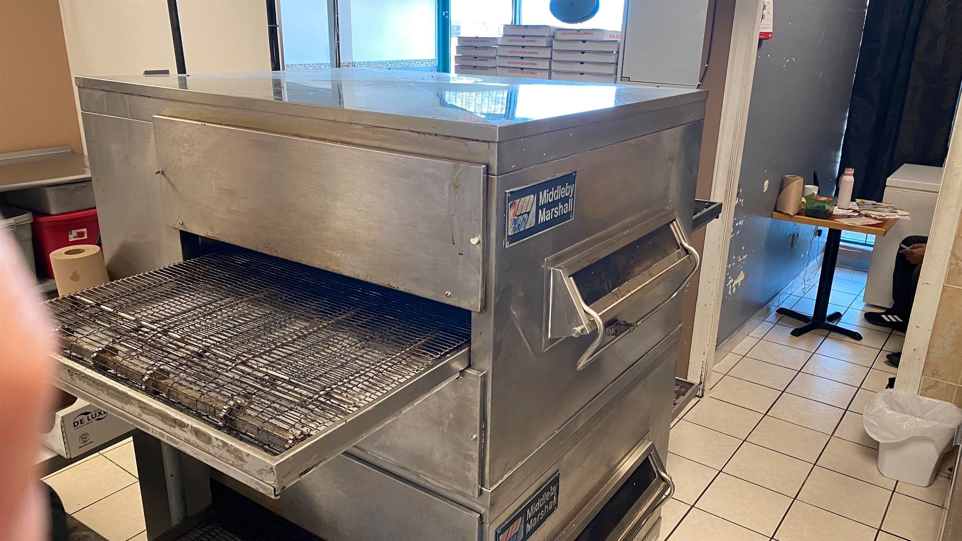 Double Conveyor Pizza Oven